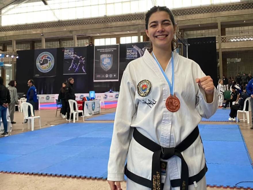 Taekwondo: Melina Da Fonseca va en busca de su sueño